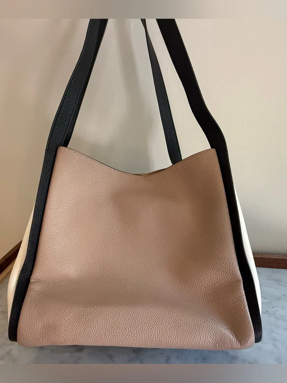 KATE SPADE NEW YORK Knott Large Colour-Block Leather Shoulder Bag Tote